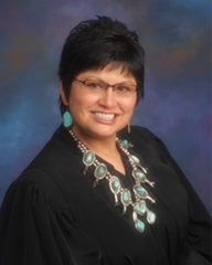 Portrait of District Judge Abigail Aragon
