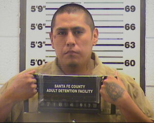 Mug shot of Raylan Reano from the Santa Fe County Detention Center