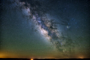 Milky way in San Juan County