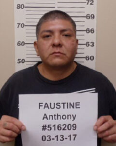 Mug shot of Anthony Faustine from March 13, 2017.