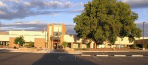 Photo of the Aztec District Courthouse in Aztec, New Mexico